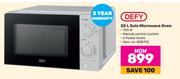 Defy 20L Solo Microwave Oven 