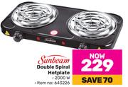 Sunbeam Double Spiral Hotplate