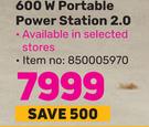 Magneto 600W Portable Power Station 2.0