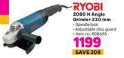 Ryobi 2000W Angle Grinder 230mm