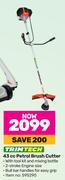 Trimtech 43cc Petrol Brush Cutter