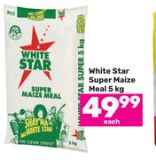 White Star Super Maize Meal-5Kg Each