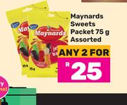 Maynards Sweets Packs Assorted-For Any 2 x 75g