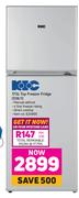 KIC 170L Top Freezer Fridge 518/1