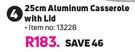 Hart 25cm Aluminium Casserole With Lid