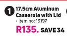 Hart 17.5cm Aluminium Casserole With Lid