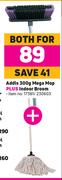 Addis 300g Mega Mop + Indoor Broom-For Both