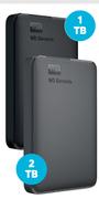 WD 2TB Elements Black Hard Drive WDBU6Y0020BB