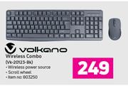 Volkano Wireless Combo VK-20123-BK