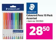 Staedtler Coloured Pens 10 Pack Assorted