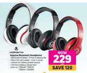 Volkano Impulse Bluetooth Headphone-Each