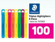 Staedtler Triplus Highlighters 8 Piece