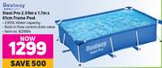 Bestway Steel Pro 2.59m x 1.7m x 61cm Frame Pool