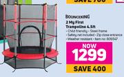 Bounceking 2 My First Trampoline 4.5Ft