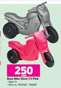 Buzz Bike Silver Or Pink-Each