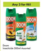 Doom Insecticide Assorted-For Any 3 x 300ml