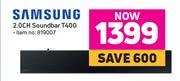 Samsung 2.0 CH Soundbar T400