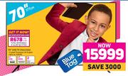 Samsung 70" UHD TV 70AU7000