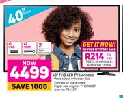 Samsung 40" FHD LED TV 40N5000