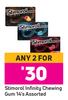 Stimorol Infinity Chewing Gum Assorted-For Any 2 x 14's Pack