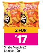 Simba Munchiez Cheese-For 2 x 110g