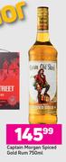 Captain Morgan Spiced Gold Rum-750ml