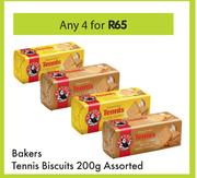 Bakers Tennis Biscuits Assorted-For Any 4 x 200g