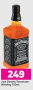 Jack Daniels Tennessee Whiskey-750ml