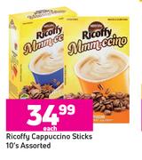 Ricoffy Cappuccino Sticks Assorted-10's Pack