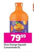 Oros Orange Squash Concentrate-5Ltr