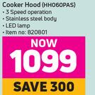 Hisense Cooker Hood HHO60PAS