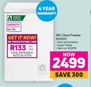 Hisense 95L Chest Freezer H125CF