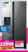 Samsung Side By Side Black Mirror Fridge