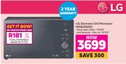 LG 42L Electronic Grill Microwave MH8265DIS