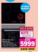 Defy 600mm Oven And Hob Box Set