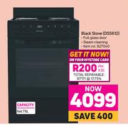 Defy Black Stove DSS612