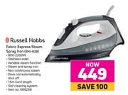 Russell Hobs Fabric Express Steam Spray Iron RHI-628