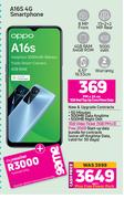 Oppo A16S 4G Smartphone-Each