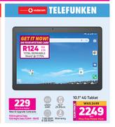 Telefunken 10.1" 4G Tablet-Each