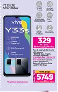 Vivo Y33S LTE Smartphone-On 1GB Red Top Up Core More Data