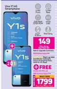 2 x Vivo Y1 4G Smartphone-On Red Flexi 125 + On Promo 65