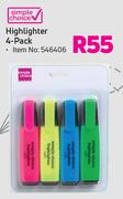 Simple Choice Highlightler-4's Pack