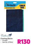 Butterfly Chairbag Denim