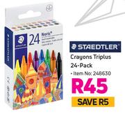 Staedtler Crayons Triplus-24's Pack