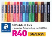 Staedtler Oil Pastels-16's Pack