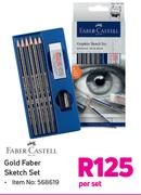 Fabre Castell Gold Faber Sketch Set-Per Set