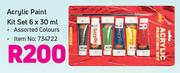 Acrylic Paint Kit Set-6 x 30ml