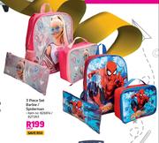 Barbie/Spiderman 3 Piece Set-Each