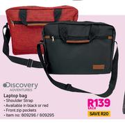 Discovery Adventures Laptop Bag-Each