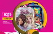 Barbie/Paw Patrol Trolley Bag-Each